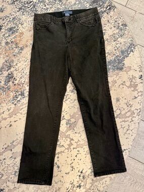 Democracy Ab Solution Black Straight Leg Jeans 12
